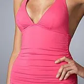 1 - DKNY Halter One-Piece Swimsuit 1 - DKNY Halter One-Piece Swimsuit