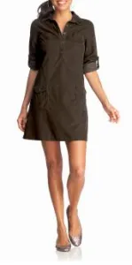 1 - Old Navy Wale-Cord Shirt Dress