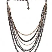 Bita Pourtavoosi Mixed Chain and Pearl Necklace Bita Pourtavoosi Mixed Chain and Pearl Necklace