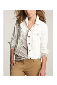 Nolita white denim jacket