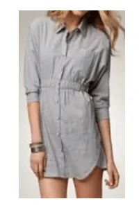 BCBGeneration Elastic Belt Shirtdress
