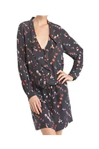 Juicy Couture Plaid Stretch Shirtdress