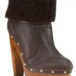 Elie Tahari Shelly Shearling Bootie
