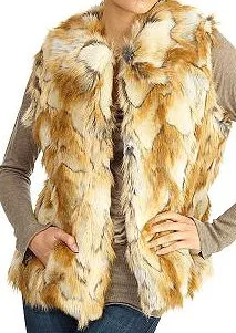 Rachel Zoe Faux Fur Vest
