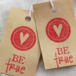 Gift card tags