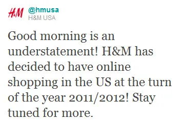 H&M shop online