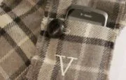 Plaid Pocket Scarf