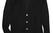 Tibi Contrast panel wool cardigan Tibi Contrast panel wool cardigan