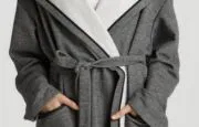Viva Vena Gambler Long Sleeve Hooded Cape Coat 2