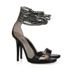 Calvin Klein Collection Beaded Ankle Strap Sandals Calvin Klein Collection Beaded Ankle Strap Sandals