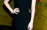 Emma Roberts in her mesh dress