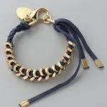 Giles & Brother Braided Tiny Hex Bracelet
