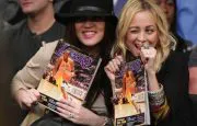 Khloe Kardashian and Nicole Richie watching the Lakers Khloe Kardashian and Nicole Richie watching the Lakers