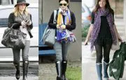 Celebrities in their Rain Gear Celebrities in their Rain Gear