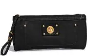 MARC BY MARC JACOBS 'Totally Turnlock Bentley' Leather Clutch MARC BY MARC JACOBS 'Totally Turnlock Bentley' Leather Clutch