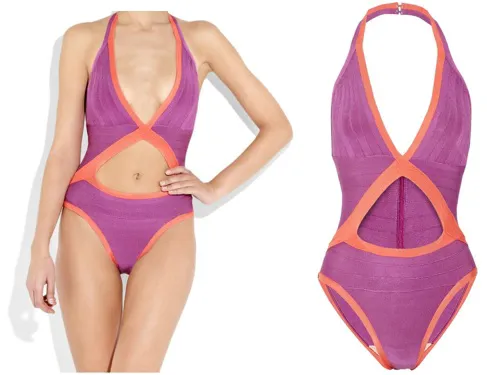 herve leger swimsuit