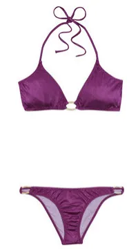 purple bikini