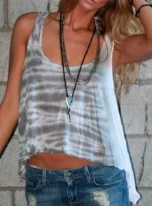 Blue Life Bare Belly Tank in Tie Dye http://www.dpbolvw.net/click-1758739-10708596?url=http%3A%2F%2Fwww.singer22.com%2F001-1124t.html%3Fsource%3Dcj&cjsku=001-1124t