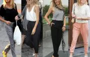 Sienna Miller Tailored Harem Pants