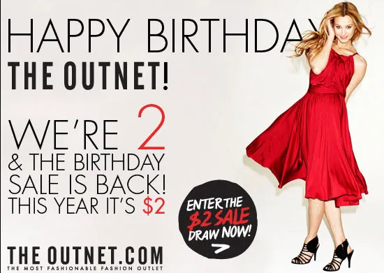 the outnet happy birthday $2 sale