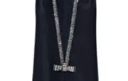 Azzaro Justine Embellished Mesh & Silk Dress