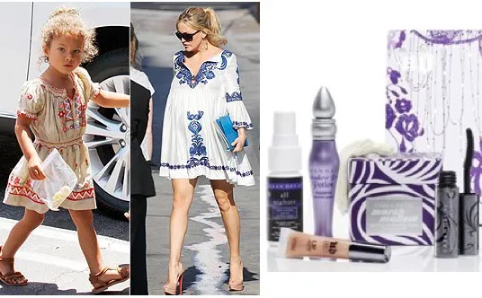 Kate Hudson Maternity Dress & Urban Decay Bridesmaid Set