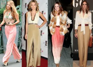 Olivia Palermo Palazzo Pants