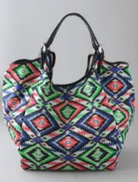 cynthia vincent ikat handbag