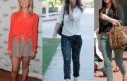 Celebrities in Silk Safari Blouses Celebrities in Silk Safari Blouses