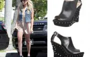 Nicole Richie House of Harlow Studded Wedges Nicole Richie House of Harlow Studded Wedges