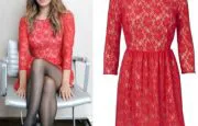 Rachel Bilson French Connection Lace Dress