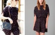 Sienna Miller Tucker Panel Mini Dress