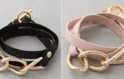 gorjana parker leather wrap bracelets