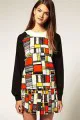 ASOS Mondrian Print Top