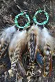 Dreamcatcher Feather Earrings
