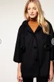 French Connection hooded cape