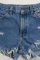 Studded Denim Cutoffs