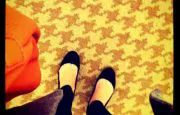 banana republic orange tote banana republic orange tote