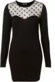 2. Mesh polka dot dress
