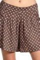 8, Free People polka dot shorts
