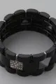 Black studded bracelet
