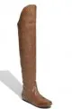 D Segno brown over the knee boots