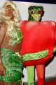 Heidi Klum as "the Forbidden Fruit."