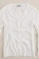 J.Crew white cashmere cardigan