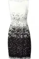 JASON WU Ivory Splatter Silk Crepe Dress