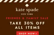 Kate Spade Friends and Family