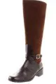 Two tone equestrian boots
