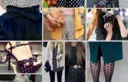 polka dot street style polka dot street style