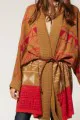 Aztec chunky cardigan