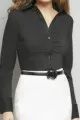 Black Button down